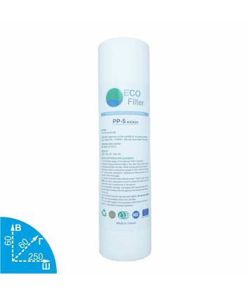 Ecofilter PP-5 полипропиленовый картридж VodaVozduh