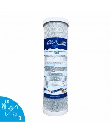 AquaKut FCCBL 10" угольный картридж VodaVozduh
