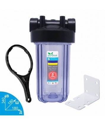 Purotek Big Blue 10" Clear - магистральный фильтр для холодной воды