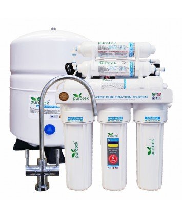 Purotek RO-675P обратный осмос с помпой и минерализатором