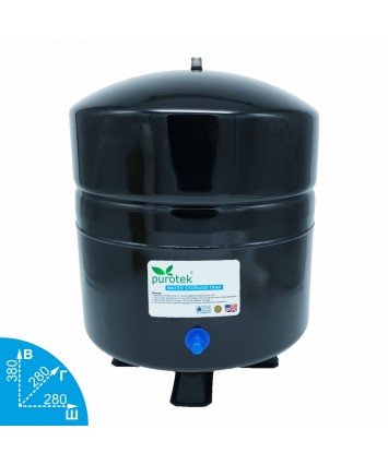 Purotek TWM-45GBL черный бак для обратного осмоса (17/12л.)