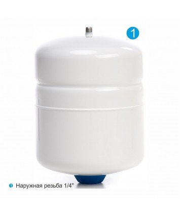 Purotek TWM-20G накопительный бак для систем обратного осмоса (7,5/5л.)